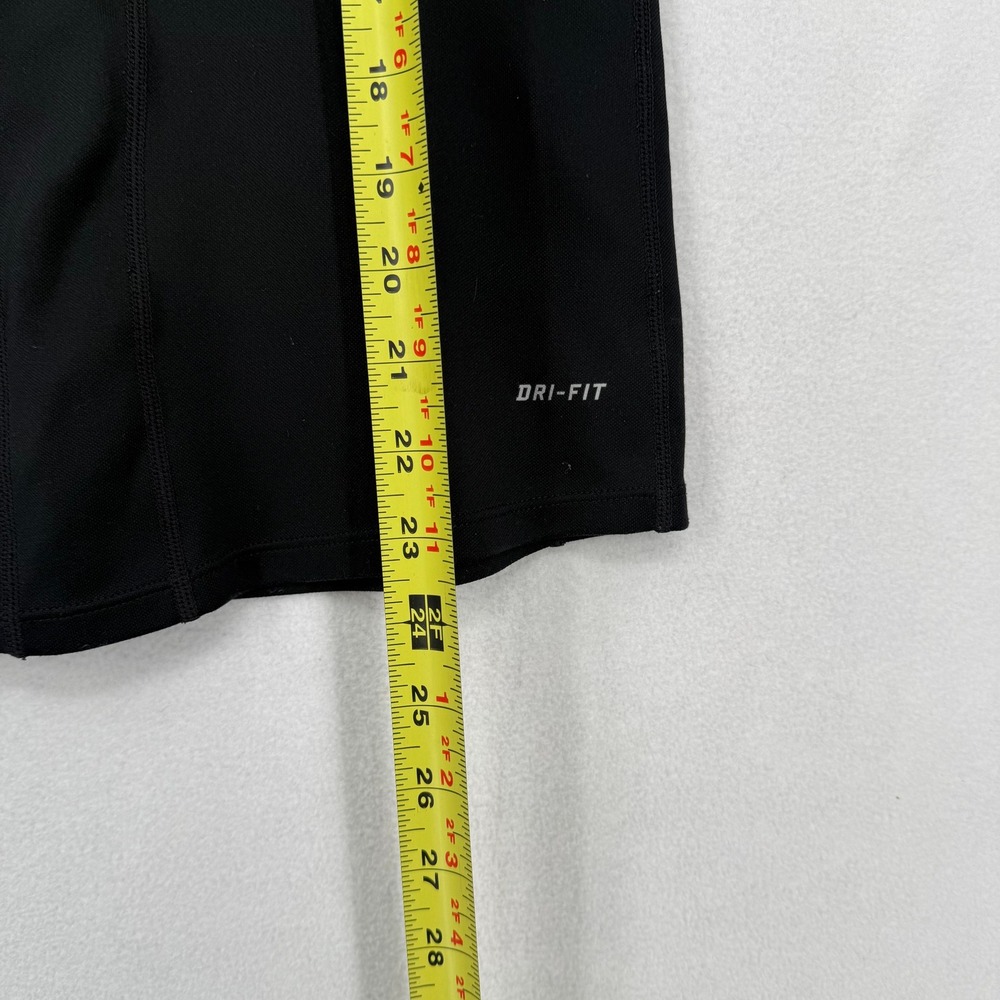 Nike Dri Fit Women's‎ Shirt Black Half Zip Athletic Top Just Do It XS Running - Picture 5 of 11